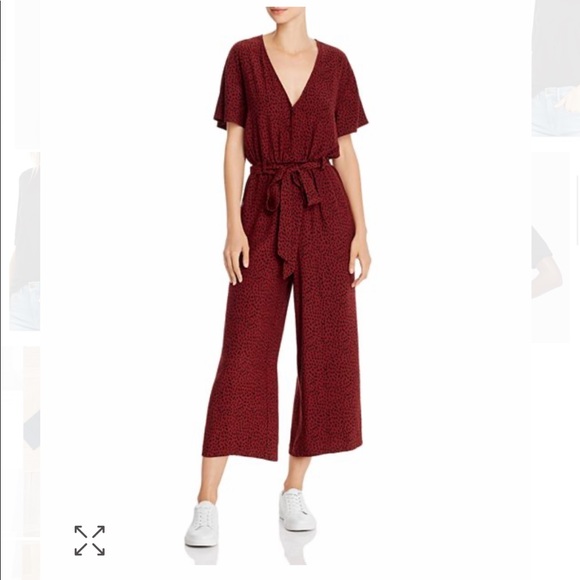 Rails Cheetah Print Jumpsuit -Size XS-Rust Spotted - Picture 1 of 4